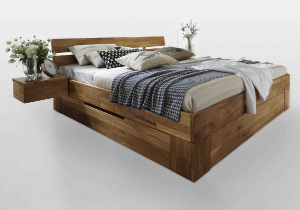 Schlafzimmer NXT in Wildeiche massiv geölt, günstig | Massiva Möbel.de