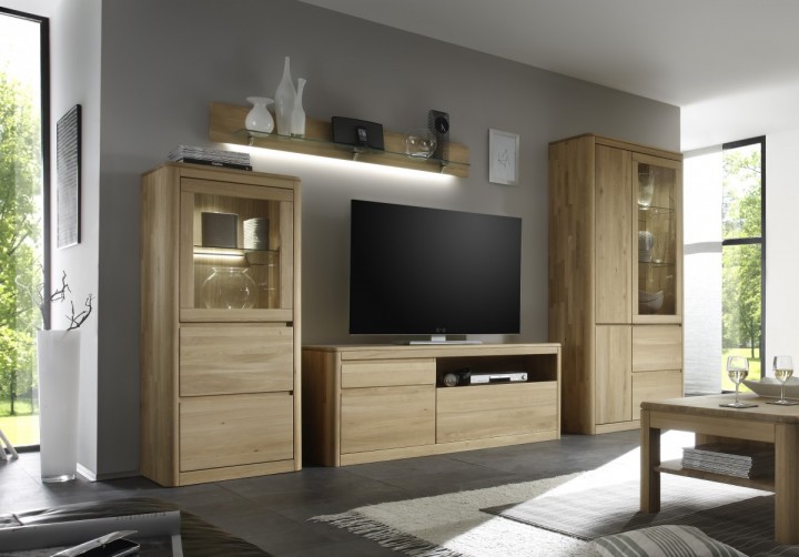Wohnzimmer schrankwand: schrankwand & wohnwand günstig moderne ... Luna wohnwand