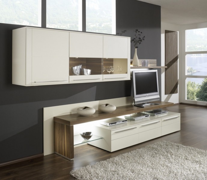 Wohnzimmer weis nussbaum ~ ideen für die innenarchitektur ihres hauses