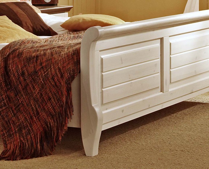 Landhausbett Malta, Kiefer weiß Lmie, Angebot Massiva Möbelde Landhausbett Malta, Kiefer weiß Lmie, Angebot Massiva Möbelde