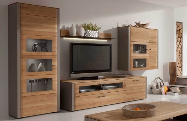 modern Gwinner Solid Wohnwand Lack fango Asteiche massiv : Gwinner Felino Lack Fango Gwinner Felino Lack Fango : modern Gwinner Solid Wohnwand Lack fango Asteiche massiv