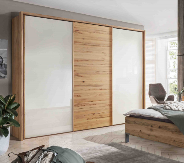 Schlafzimmer Livorno mit Futonbett + Schwebetürenschrank ...