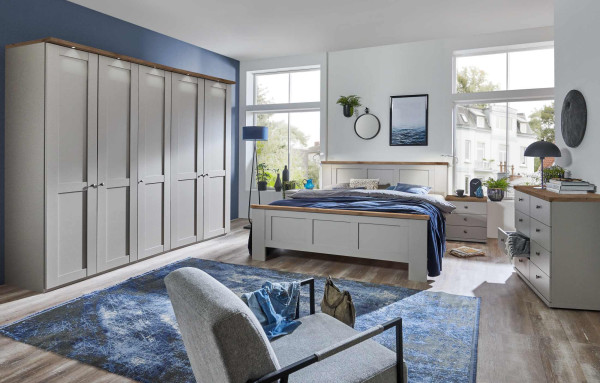 Schlafzimmer Marlow in Kieselgrau Nordic