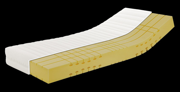 2 Kaltschaummatratzen DreamArt K2000 Härtegrad 3