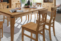 Vorschau: Stuhlgruppe Ole Kiefer massiv eichefarbig gebeizt geölt Vorschau: Stuhlgruppe Ole Kiefer massiv eichefarbig gebeizt geölt