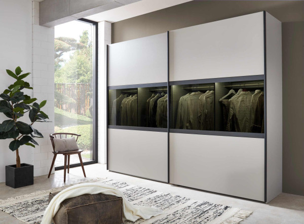 Schwebetürenschrank Split 250 cm