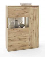 Highboard Rechts Santori SAN17T21 Asteiche bianco geölt Highboard Rechts Santori SAN17T21 Asteiche bianco geölt