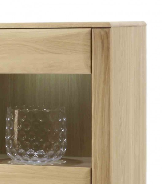 Kombi-Highboard Sena in Eiche bianco geölt