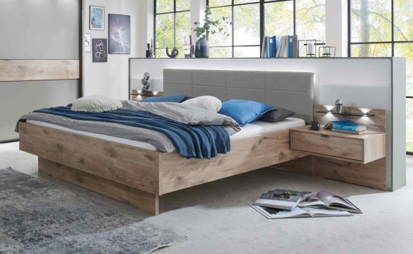 Bett Treviso in Nordic-Eiche