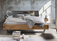 Balkenbett 820 in Wildeiche konfigurierbar Balkenbett 820 in Wildeiche konfigurierbar