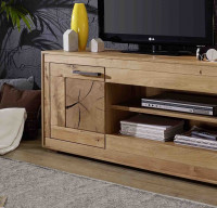 Vorschau: TV-Kommode 1 Zürich in Wildeiche massiv geölt Vorschau: TV-Kommode 1 Zürich in Wildeiche massiv geölt