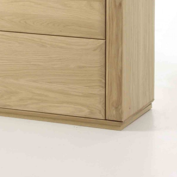 Kombi-Highboard Sena in Eiche bianco geölt