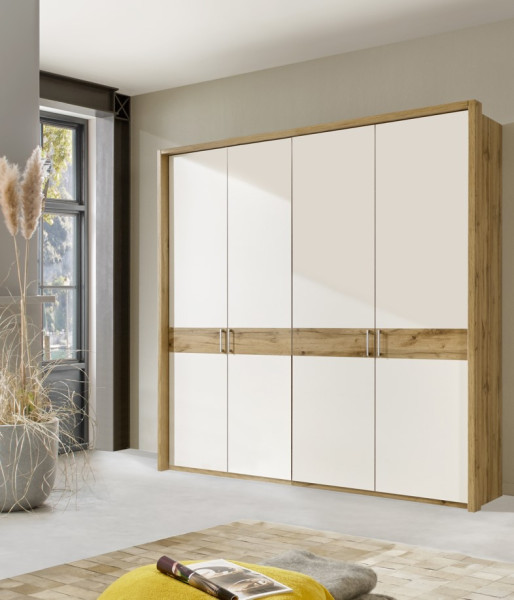 Kleiderschrank Padua in Eiche bianco