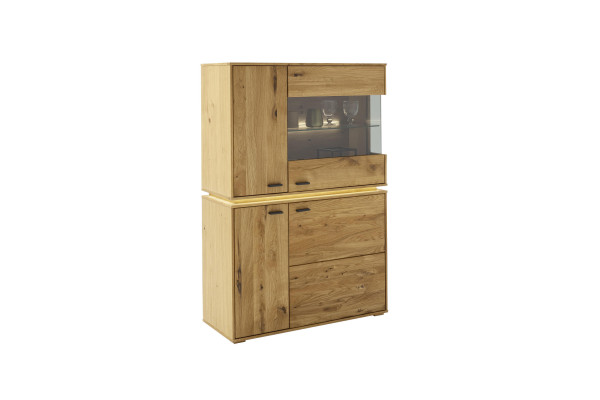 Highboard 2 Como Wildeiche geölt