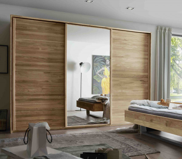 Kleiderschrank Woodside Kernbuche massiv geölt