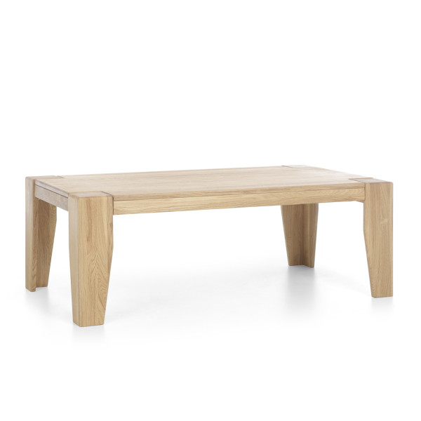 Couchtisch Loft in Wildeiche natur massiv geölt