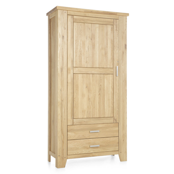 Hochschrank Loft in Wildeiche natur massiv geölt