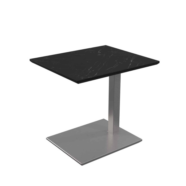 Couchtisch 1428-MMN-EST Edelstahlfarbig