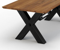 Vorschau: Esstisch Kansas Concept 4 You in Wildeiche massiv Vorschau: Esstisch Kansas Concept 4 You in Wildeiche massiv