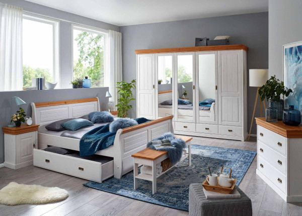 Schlafzimmer Skagen Kiefer massiv