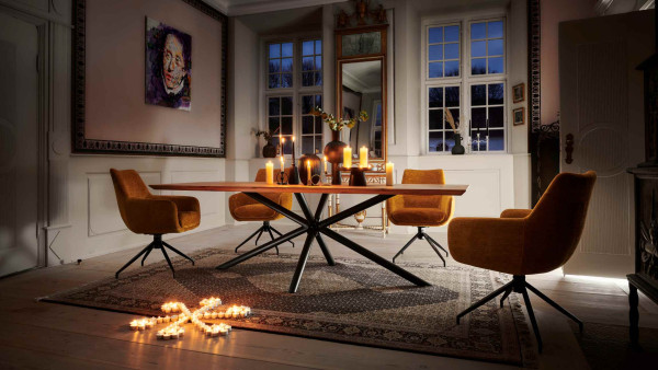 Esstisch Miami in Wildeiche geölt massiv von Bodahl