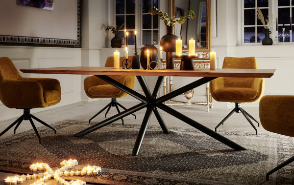 Esstisch Miami in Wildeiche geölt massiv von Bodahl