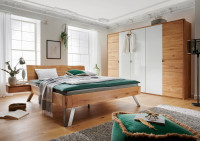 Vorschau: Schlafzimmer Cleveland Höhe 235 cm in Massivholz geölt Vorschau: Schlafzimmer Cleveland Höhe 235 cm in Massivholz geölt