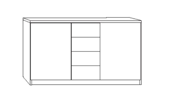 Kombikommode Wiemann Lausanne