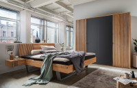 Schlafzimmer Manhattan in Wildeiche massiv geölt Schlafzimmer Manhattan in Wildeiche massiv geölt